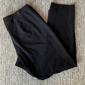 Eileen Fisher Size Medium Black Pull On Pants